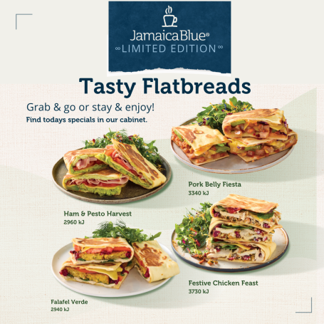 Jamaica Blue Flatbreads