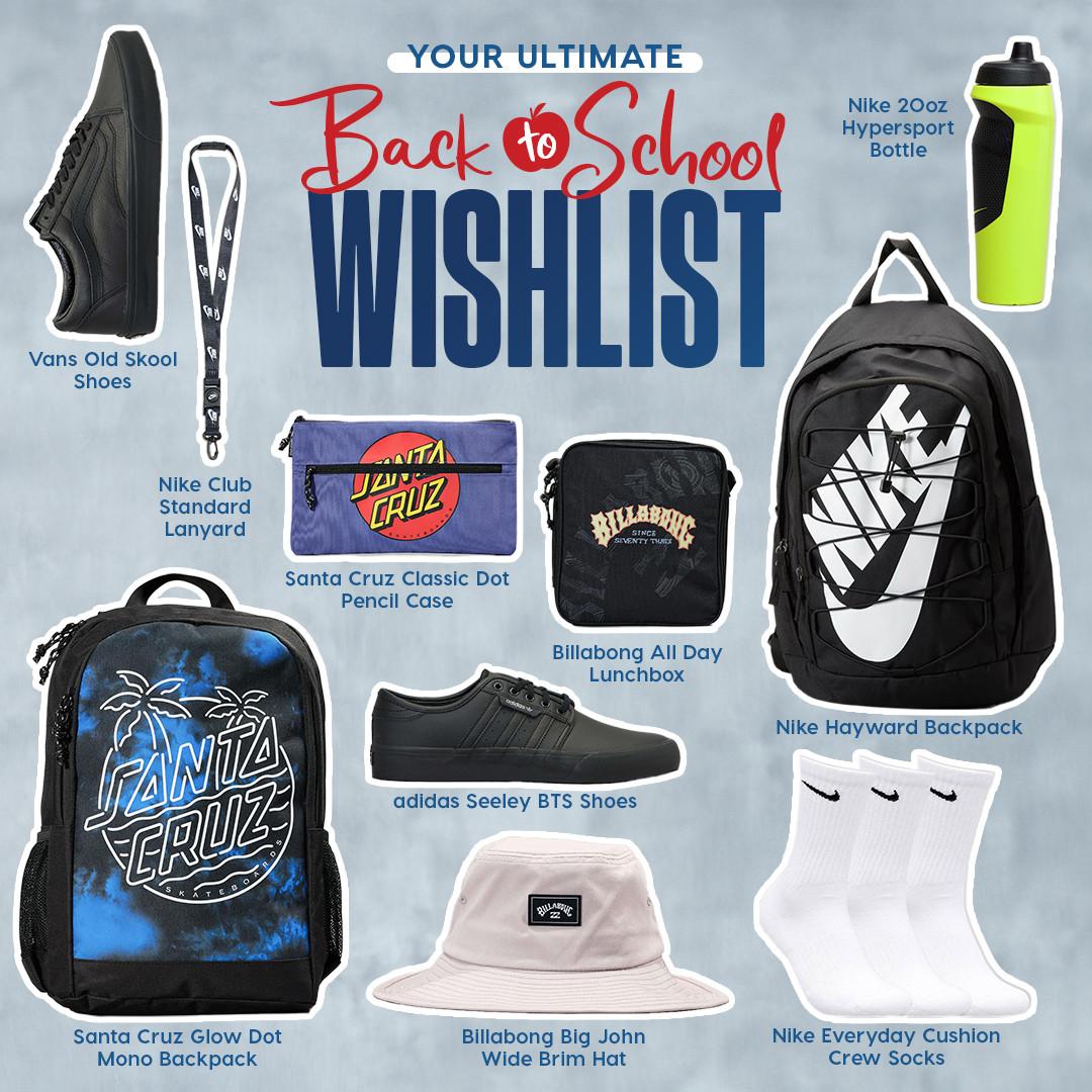 City Beach BAck to School wishlist